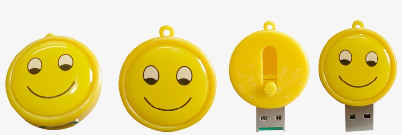 El Lector Está Diseñado Con Un Conector Usb Y Una Ranura - Smiley, transparent png download