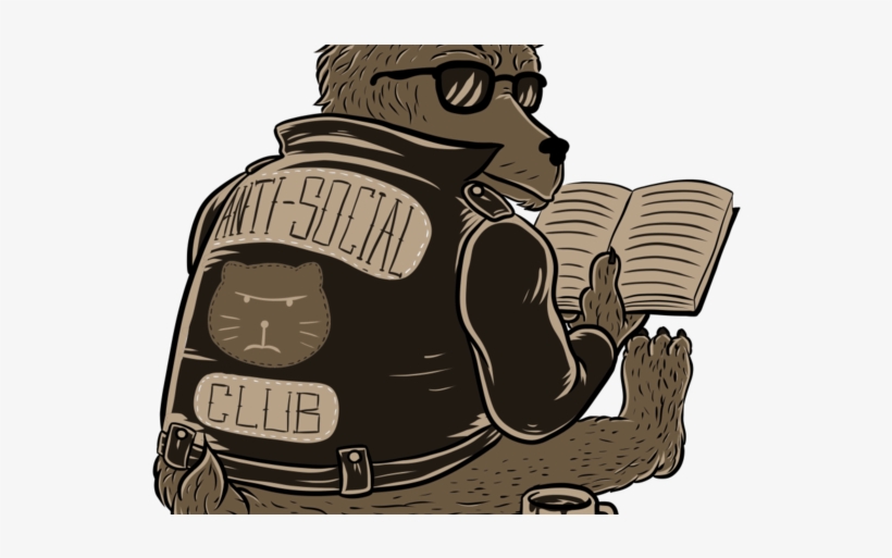 Anti Social Club Anti Social Club - Bear, transparent png download