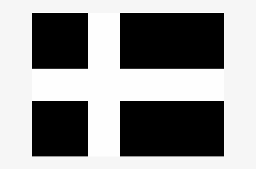 Flag Of Iceland Logo Black And White - Symmetry, transparent png download