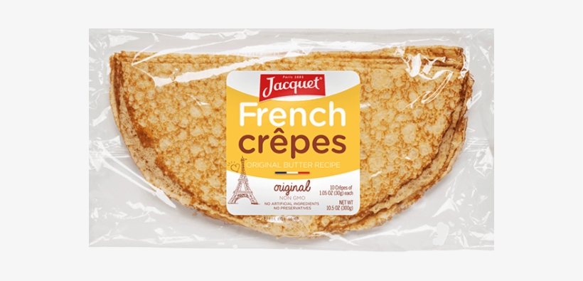 I Say Screw It, I Found These Delicious Premade Crepes - Jacquet Bakery Plain French Crepes 10.5 Oz Bags 10, transparent png download