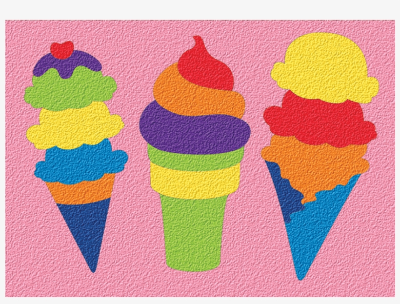 Lauri® Crepe Rubber Puzzle Ice Cream - Lauri Toys Ice Cream Crepe Rubber Puzzle, transparent png download
