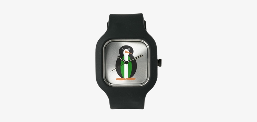 Penguin Flag Nigeria Watch - Emperor Penguin, transparent png download
