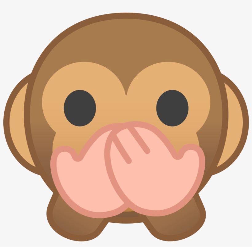 Download Svg Download Png - Monkey Face Emoji Png, transparent png download