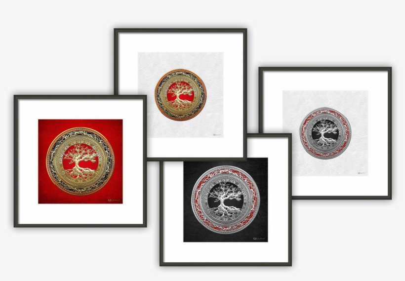 Celtic Tree Of Life - [600] Treasure Trove: Celtic Tree Of Life [silver], transparent png download