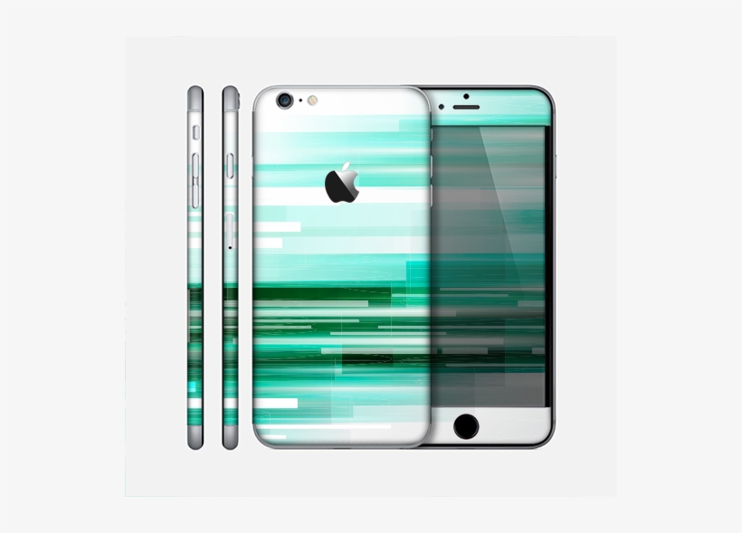 The Green Abstract Vector Hd Lines Skin For The Apple - Iphone, transparent png download