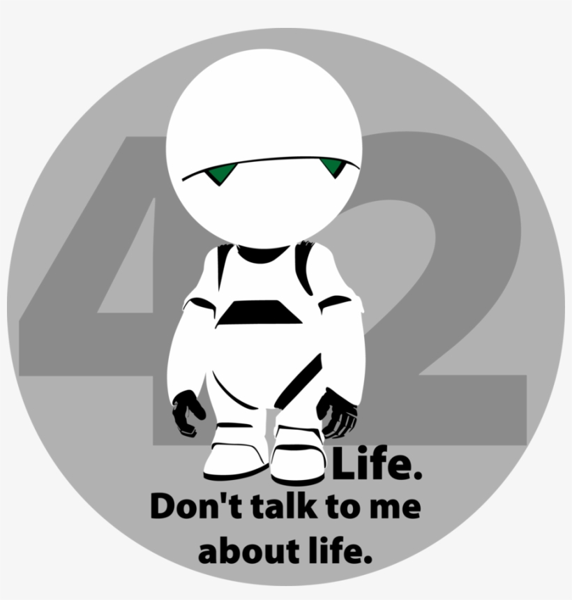 Hitchhiker's Guide To The Galaxy Life Don T Talk To, transparent png download