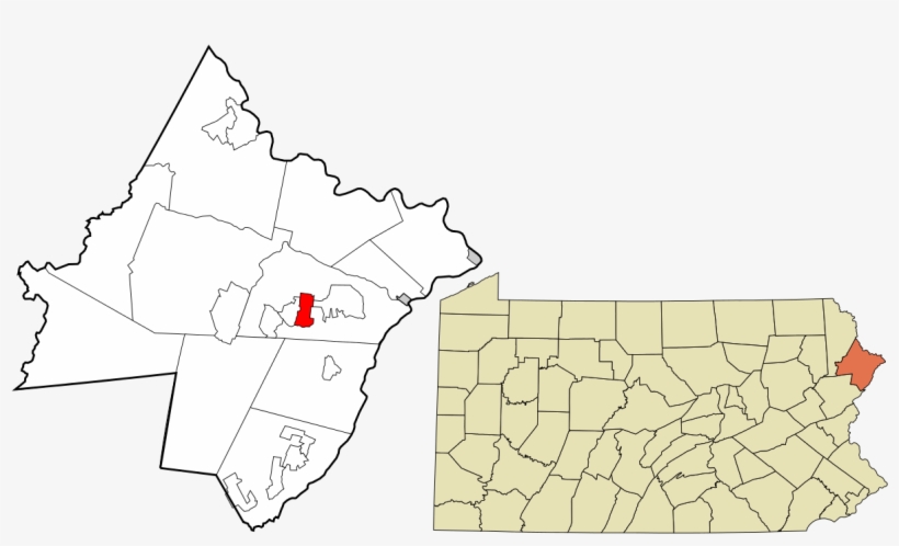 Map Of Pennsylvania, transparent png download