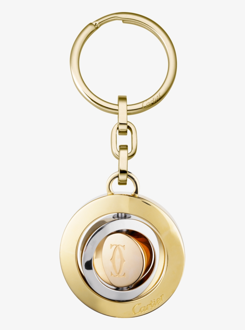 Three Rings Decor Key Ringstainless Steel, Pink And - Schlüsselanhänger Cartier, transparent png download