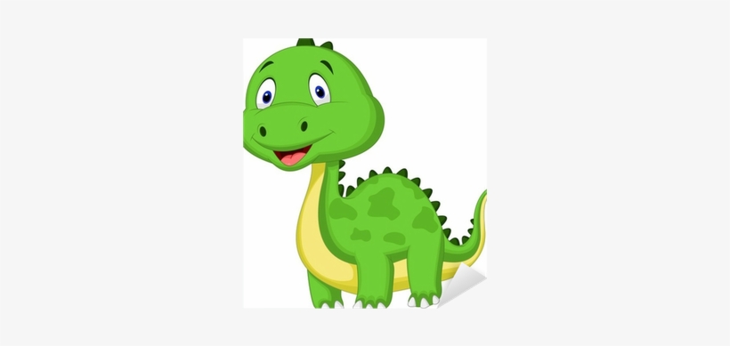 Cute Green Dinosaur, transparent png download