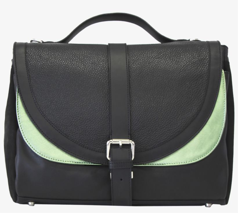 Schultertasche Leder Schwarz Metallic Grün Blackbeard - Wikimedia Commons, transparent png download
