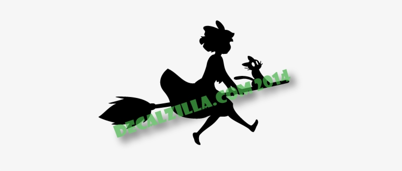Kiki's Delivery Service Silhouette, transparent png download