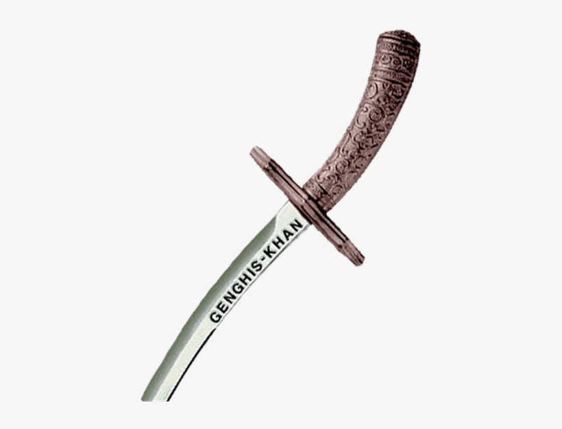 Miniature Bronze Genghis Khan Sword By Marto - Genghis Khan Sword, transparent png download