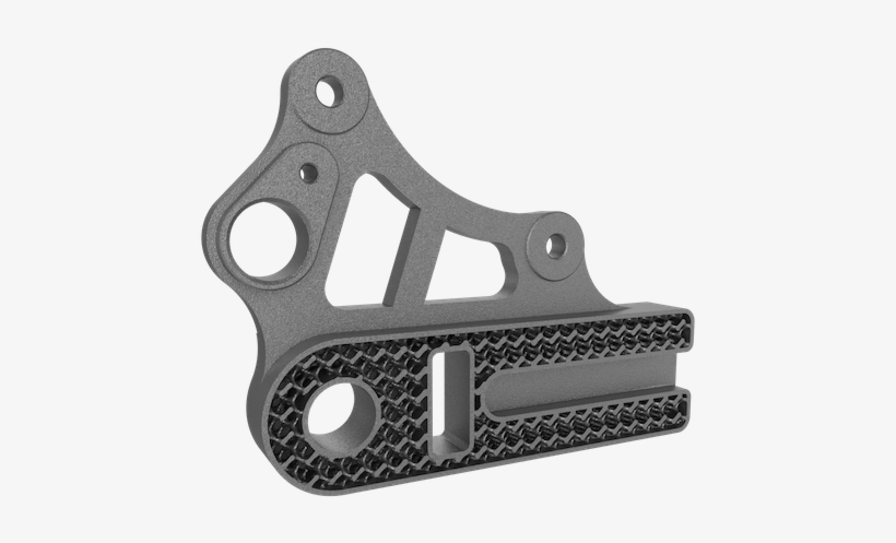 Rear Wheel Brake Calliper Hanger Made With Dmls - Lattice Structure Fem, transparent png download