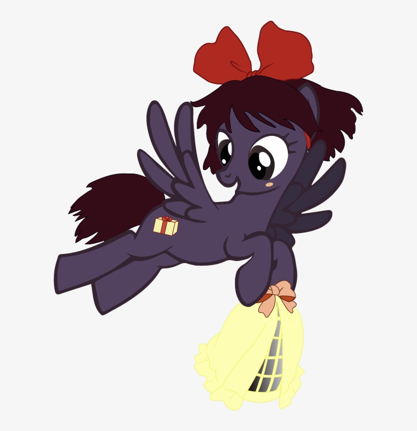 Cmeschia, Kiki, Kiki's Delivery Service, Pegasus, Ponified, - Kiki's Delivery Service Mlp, transparent png download
