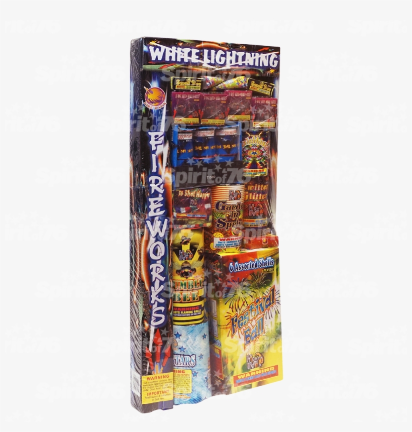 White Lightning Fireworks Assortments, transparent png download