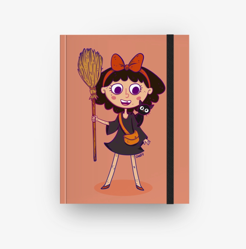 Caderno Kiki's Delivery Service De Franciane Bourscheidtna - Cartoon, transparent png download