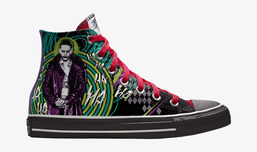 Suicide Squad Converse - Suicide Squad Iphone 8 Case - Jared Leto Joker | Skinit, transparent png download