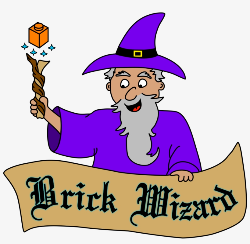Brick Wizard - Cartoon, transparent png download