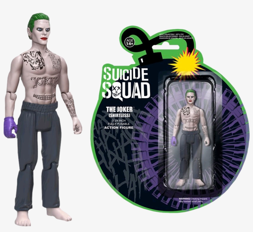 Shirtless Joker Action Figure - Killer Croc Action Figure Suicide Squad, transparent png download