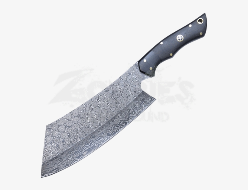 Damascus Steel Cleaver Knife - Limited Stock Rt-09 Handmade Damascus Steel Cleaver, transparent png download