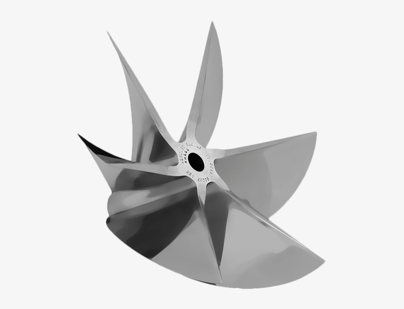 Photo Of 6-blade Cnc Cleaver - Mercury Racing 6 Blade Cleaver Prop, transparent png download