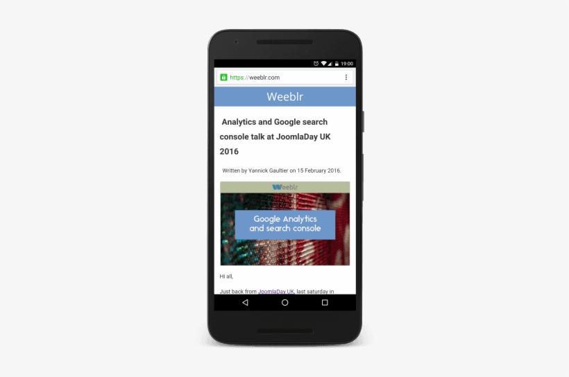 Sample Accelerated Mobile Page Created With Wbamp - Amp Joomla, transparent png download