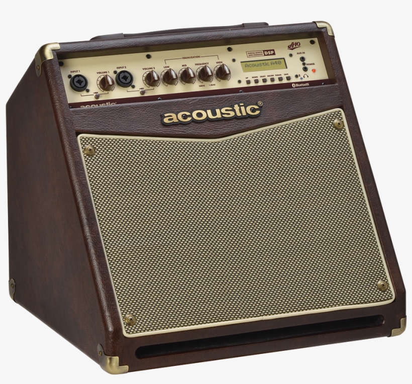The A40 Acoustic Instrument Amp Is A Full Featured - Acoustic A40 40w Acoustic Guitar Combo Amp, transparent png download