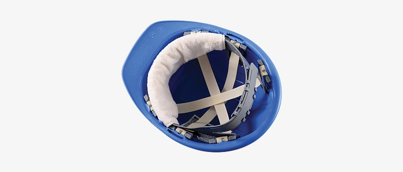 Snap-on Hard Hat Sweatband Navy Occunomix - Occunomix Snap On Hard Hat Sweatband, transparent png download
