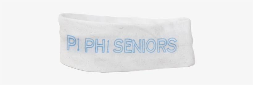 Pi Phi Seniors Sweat Band - Headband, transparent png download