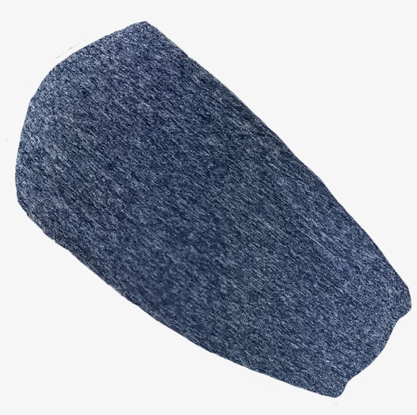 Heather Navy Headband - Headband, transparent png download