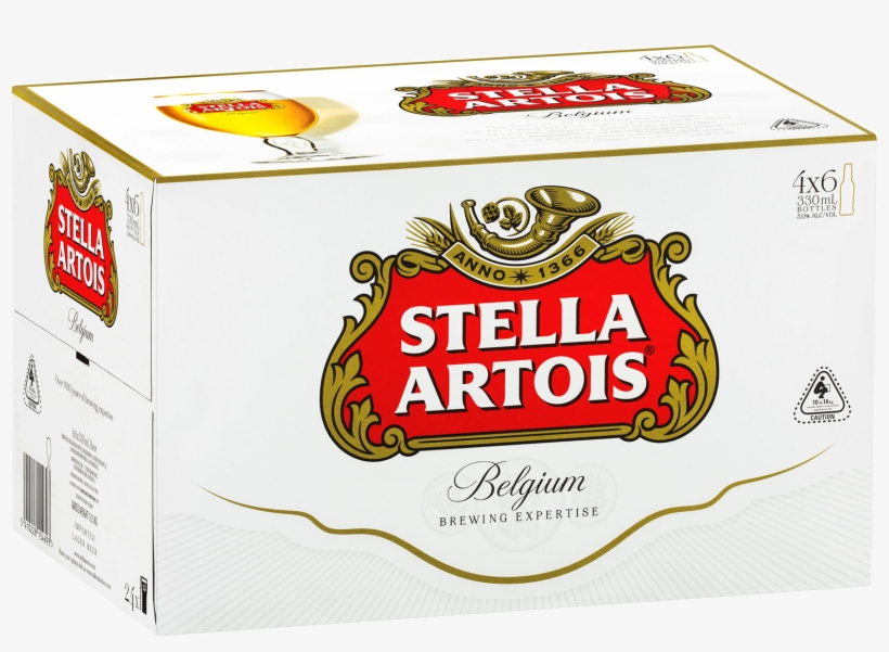 Stella Artois Bottles 330ml 24 Case - Stella Artois 18 Pk, transparent png download