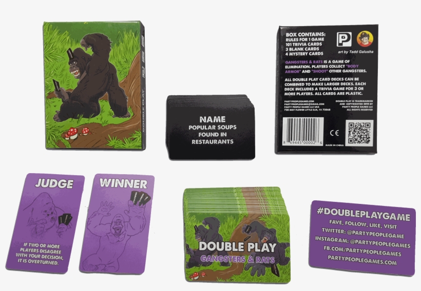 Gangsters And Rats - Double Play Dodgeball, transparent png download
