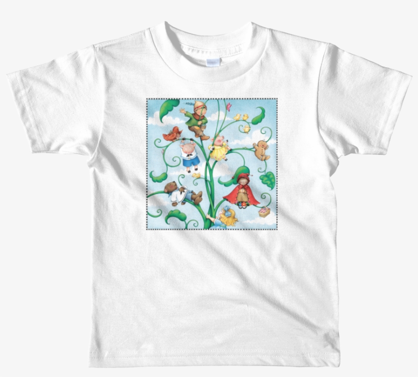 "fairytale Beanstalk" Little Kids T-shirt - Kids Personalized Shirt | Short Sleeve Kids T-shirt, transparent png download