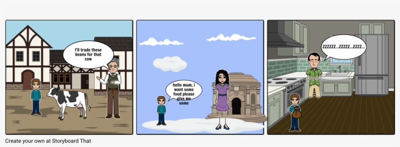 Jack And The Beanstalk - Cartoon, transparent png download