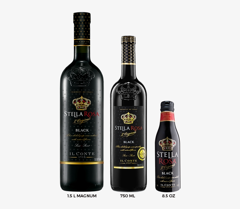 Stella Black - 1.5 L Stella Rosa, transparent png download
