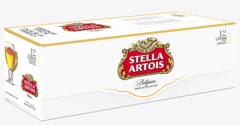 Stella Artois Lager - Stella Artois Lager, 6 Pk 11 Fl. Oz. Cans, transparent png download