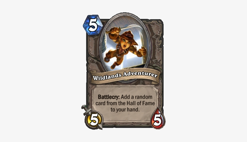 Wildlands Adventurer - Hearthstone Overwatch Cards, transparent png download