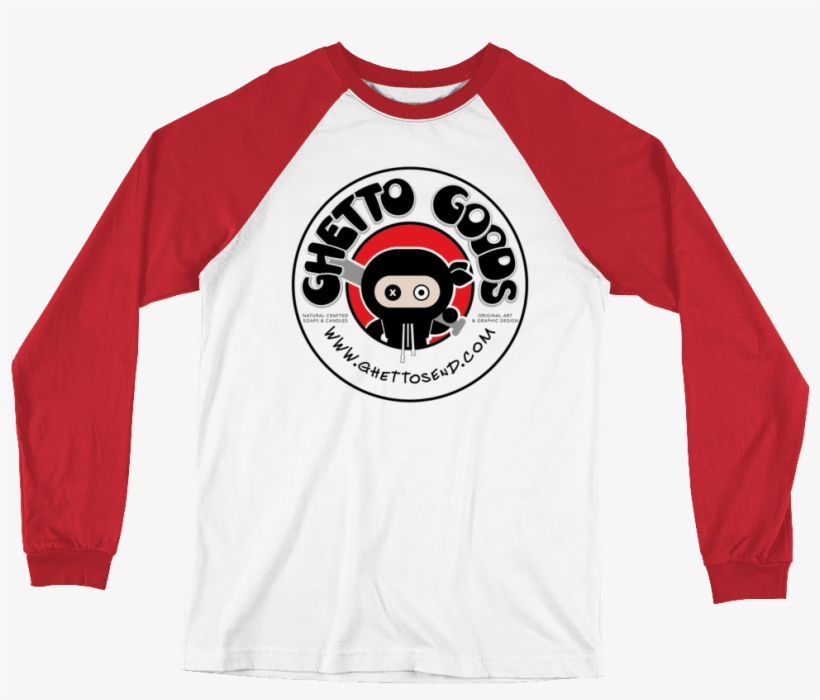 Ghetto Goods Keepin' It Clean Ghetto Style Red Baseball - Baseball T Shirt Mockup Free, transparent png download