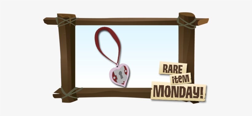 Rare Heart Locket - Animal Jam Rare Fox Hat, transparent png download