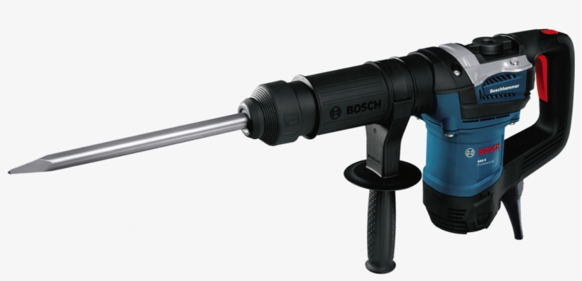 Martillo De Percusión Con Sds-max Bosch - Bosch Blue Gsh 5 Demolition Hammer With Sds-max, transparent png download