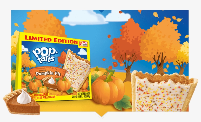 Pop-tarts @ Target Ends 11/25 - Kellogg's Limited Edition Pumpkin Pie Pop Tarts (16, transparent png download