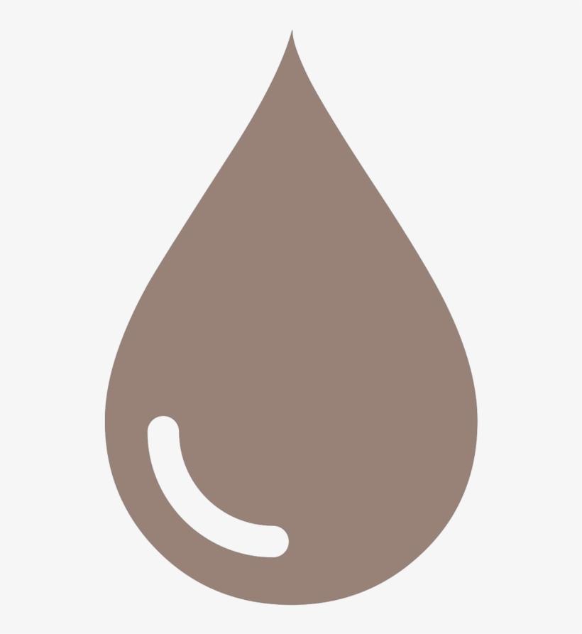 Water Drop Icon Gray - Population Parisienne, transparent png download