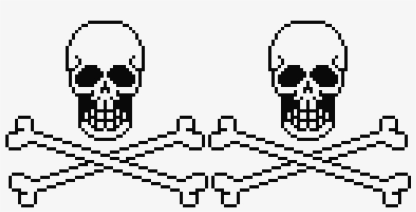 2 Skull And Crossbones, transparent png download