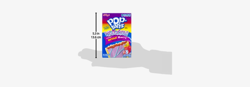 Kellogg's Pop-tarts Breakfast Toaster Pastries, Wildlicious - Kellogg's Pop Tarts Wild Berry, transparent png download