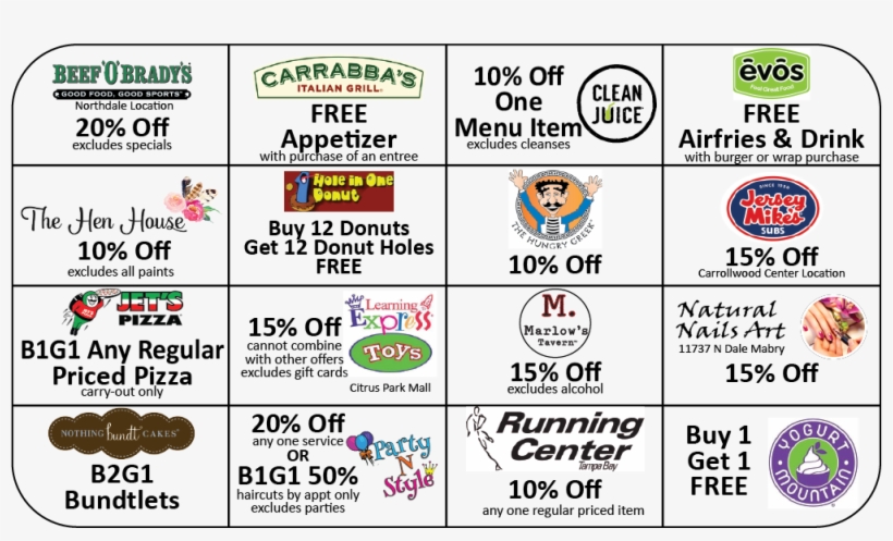 Carrollwood Gold Card - Carrollwood Elementary School, transparent png download