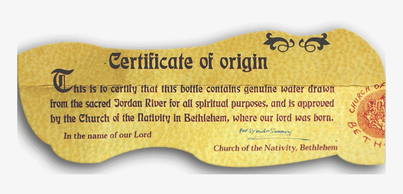 Holy Jordan River Water - Jordan River, transparent png download