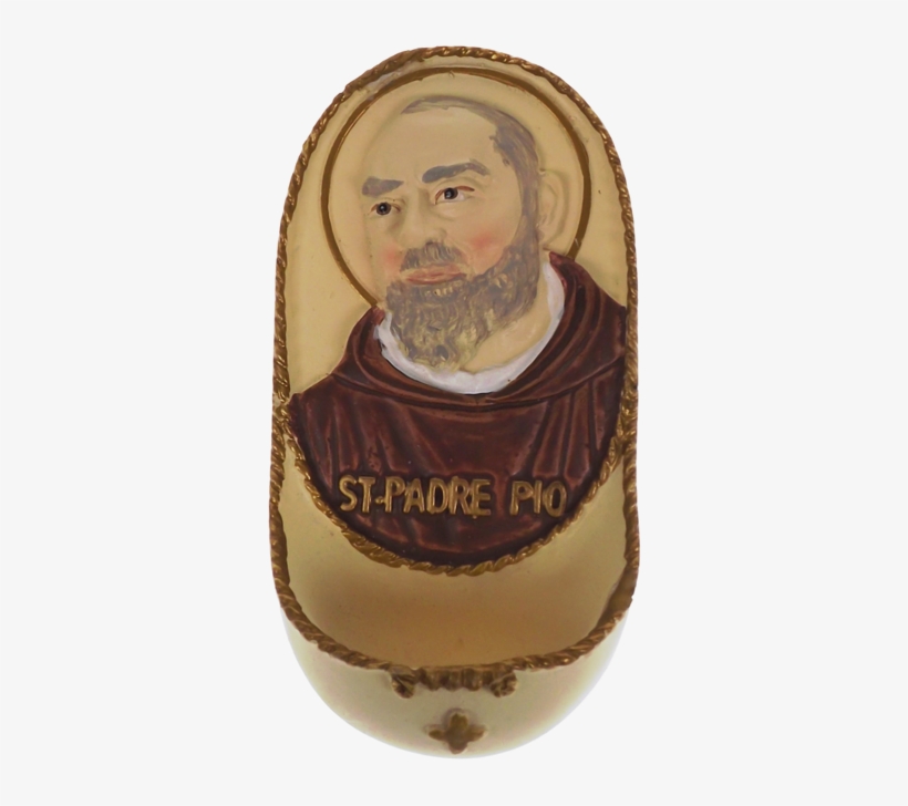 37402 Padre Pio Holy Water Font - Holy Water Font, transparent png download