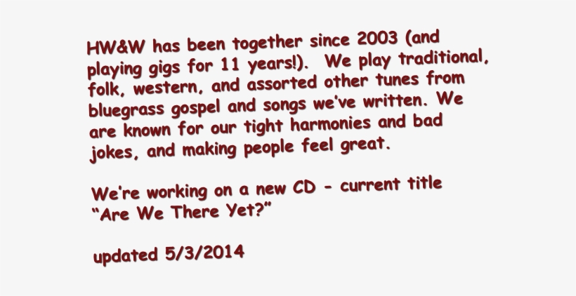 Hw&w Has Been Together Since 2003 - Birmingham Children's Hospital, transparent png download