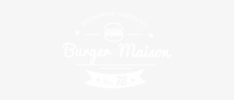 Burger Maison 78 Logo - Custom Names Personalized Wedding Engagement Couple, transparent png download