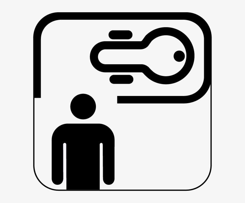 Png B/w - Toilet Symbol, transparent png download